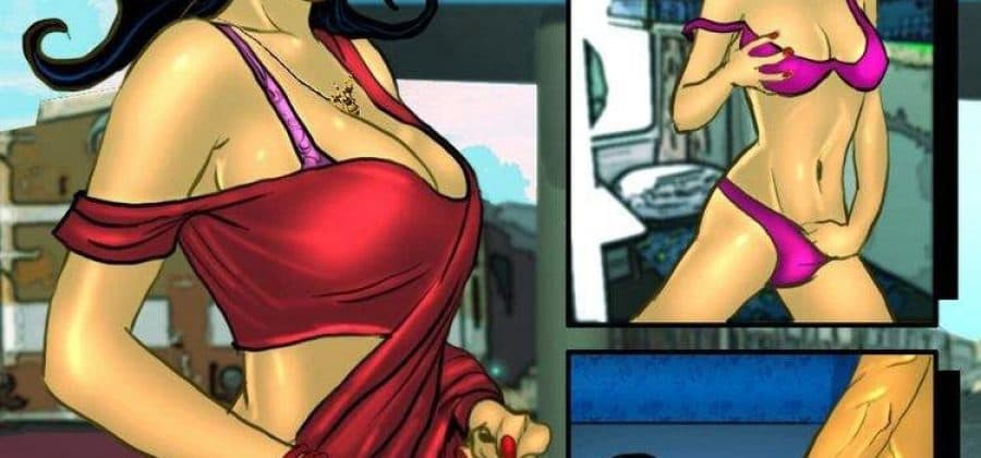 Комикс для взрослых о Савите Бхабхи. Часть четырнадцатая: Секспресс.