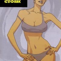 Порно комикс «Утренний стояк».