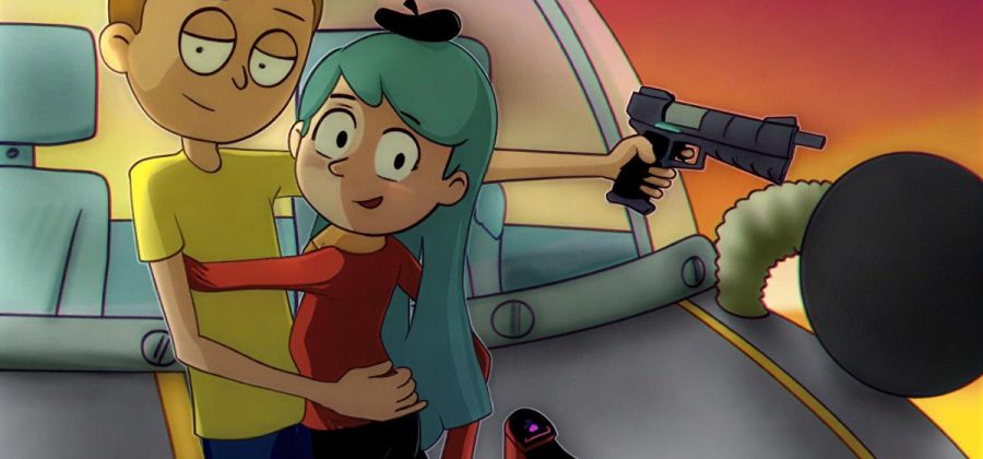 Порно комикс Рик и Морти. Секс Вселенная Морти. Девушка из Тролберга.