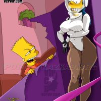 Порно комикс Симпсоны. Альтернативный подарок.