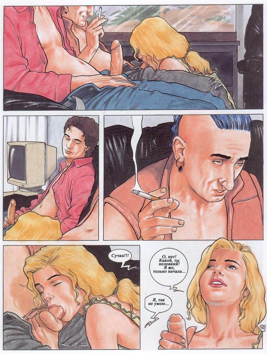 331 Порнографический комикс "Похождения Елены. Часть третья".