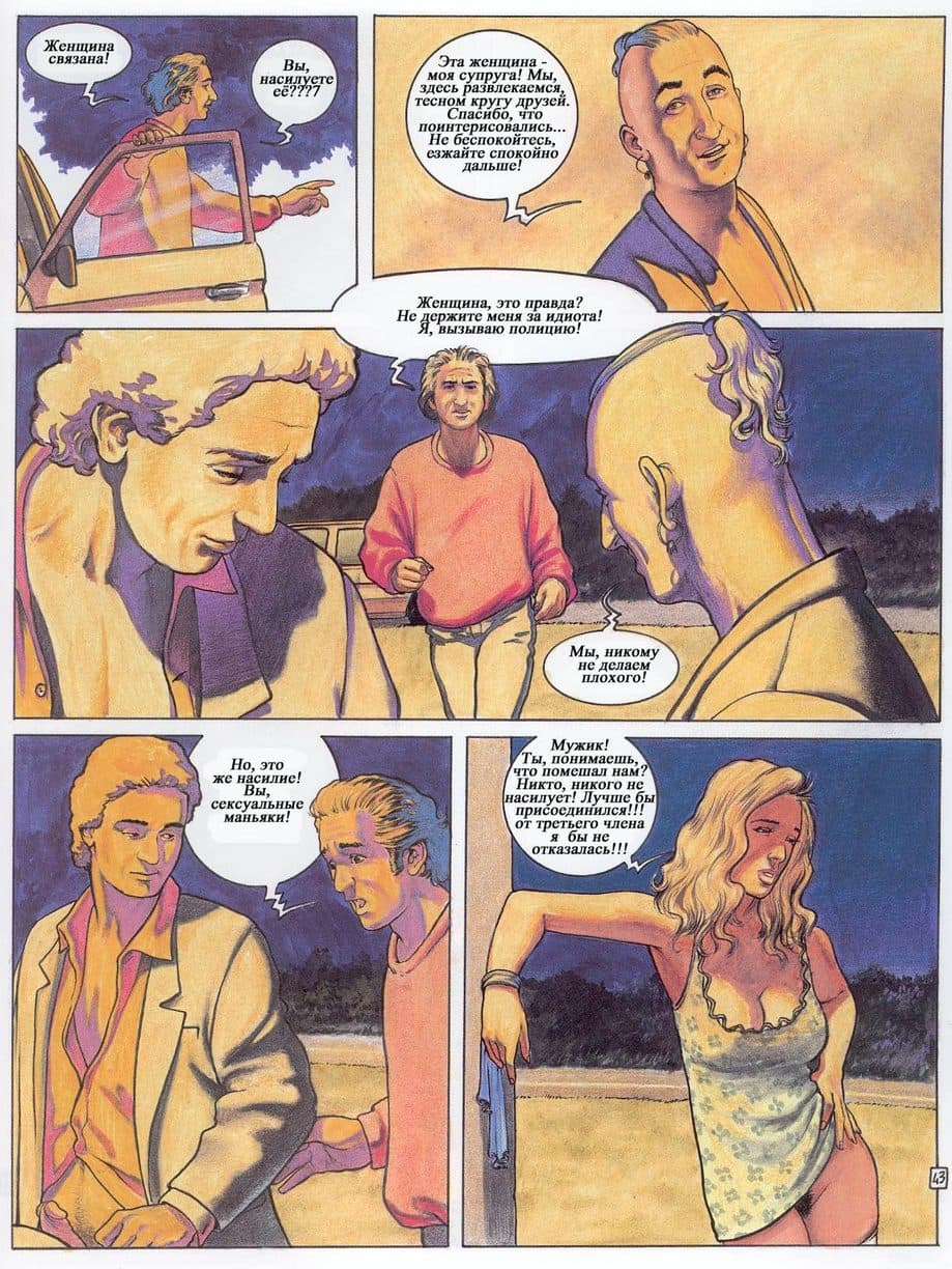 461 Порнографический комикс "Похождения Елены. Часть третья".