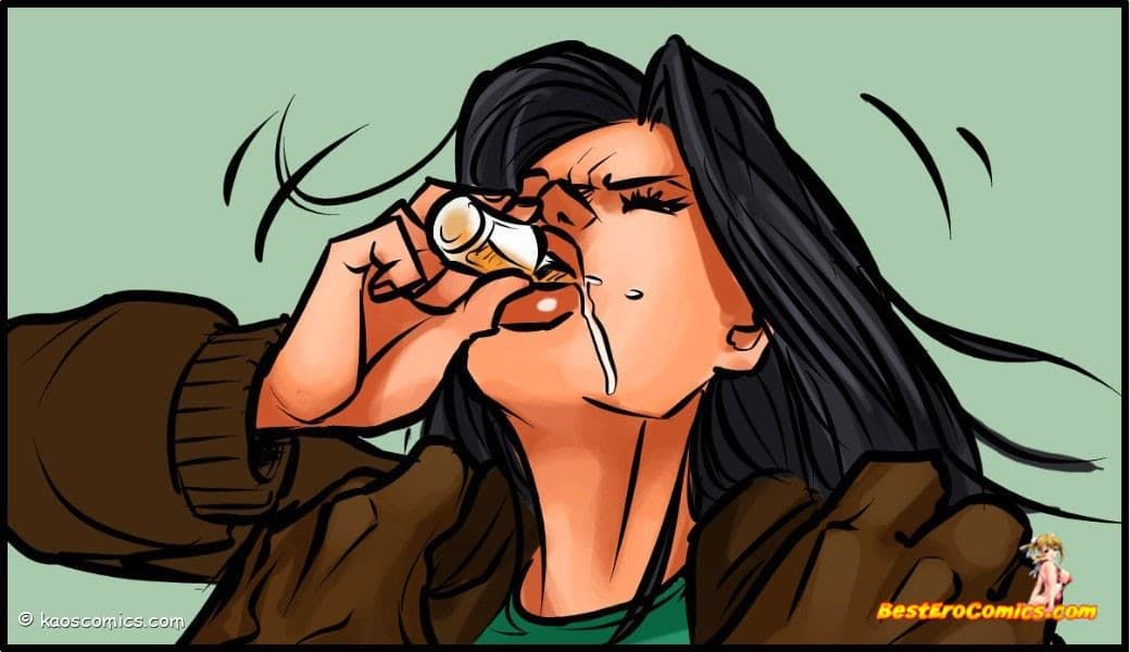 21-1 Порно комикс "Девичник Керри".