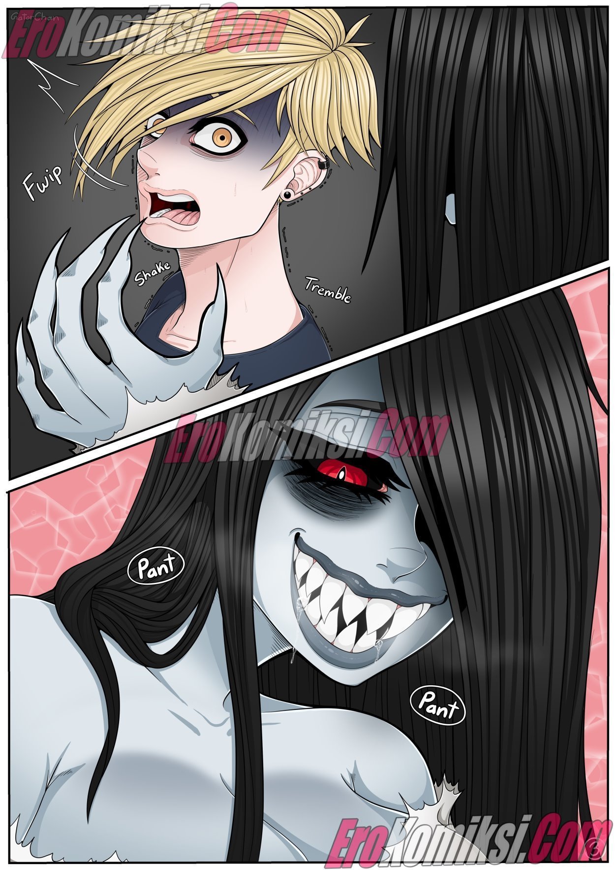 4-21 Порно комикс Кровавая Мэри думает что я симпатичный.