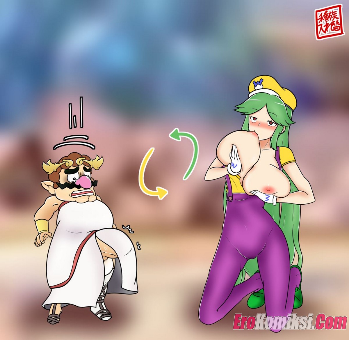 05-3 Порно комикс Марио.