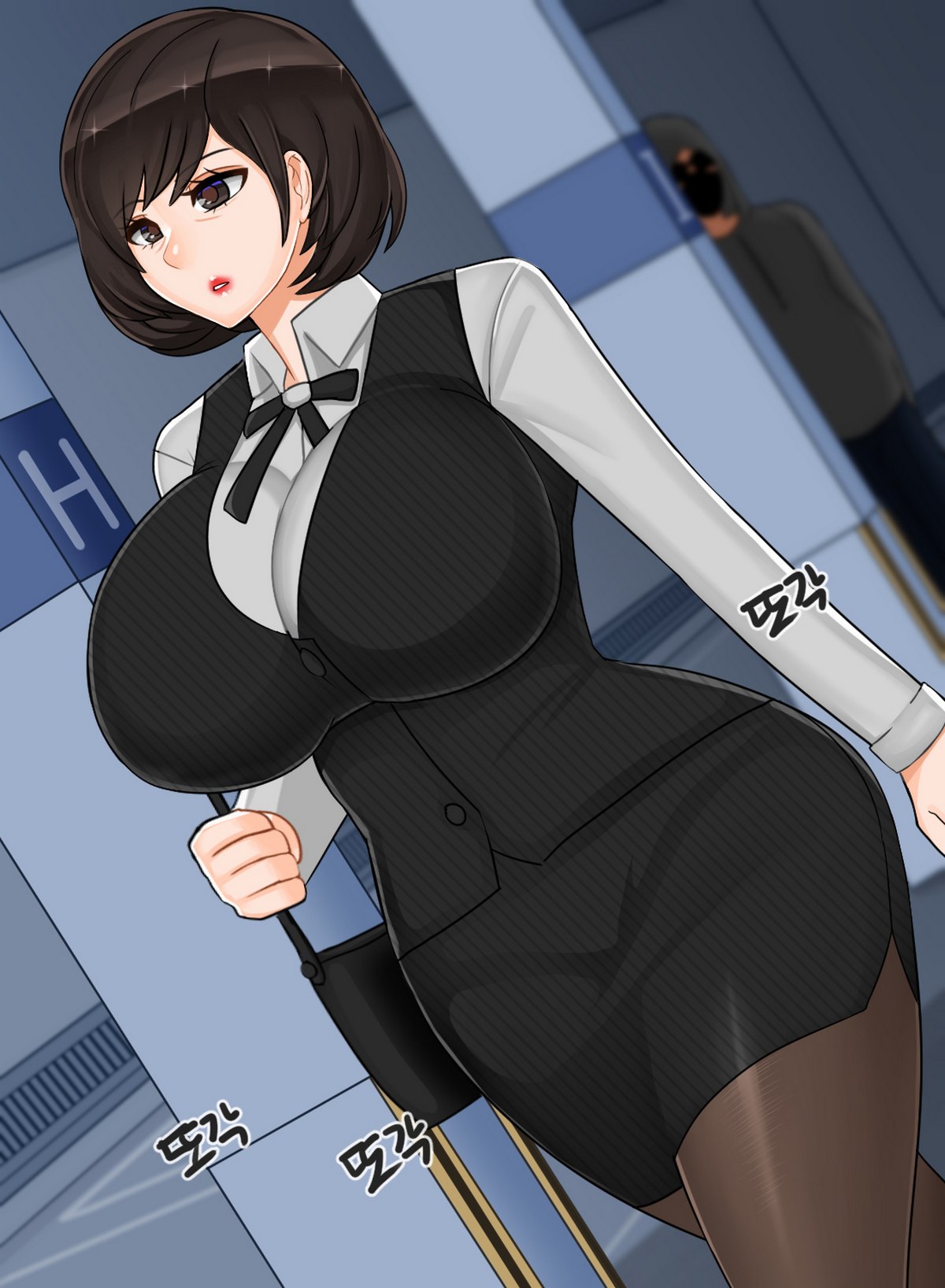 04-8 Порно комикс Хёнсук Ли, 45 лет - роскошная милфа.