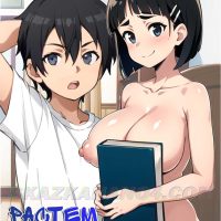 Порно комикс Растем вместе.