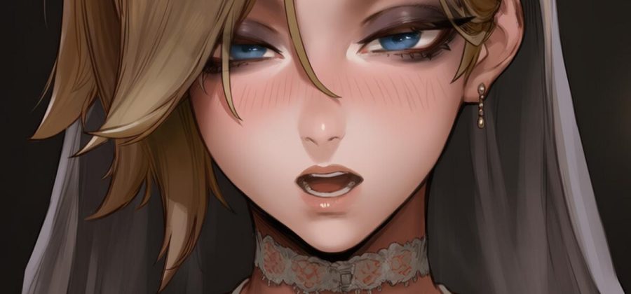 Порно комикс Overwatch. Подарок на годовщину Мерси.