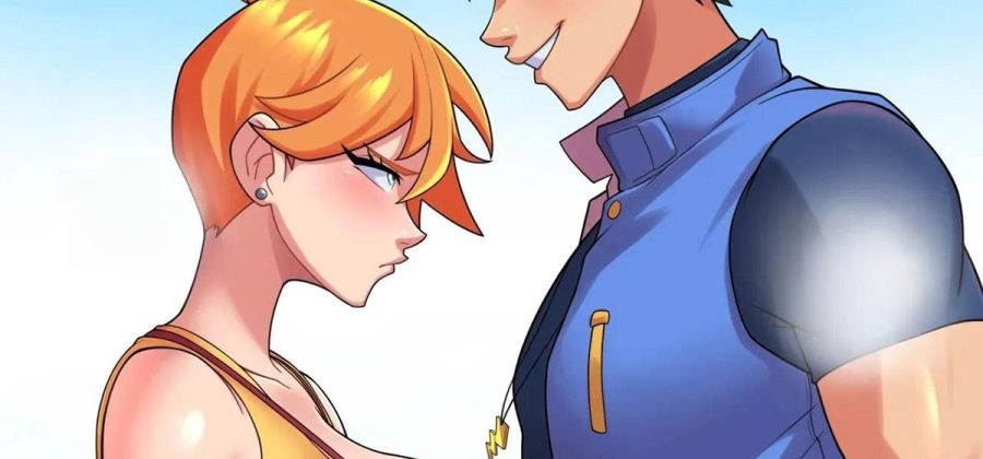 Порно комикс Покемон. Эш и Мисти: Финальная битва.