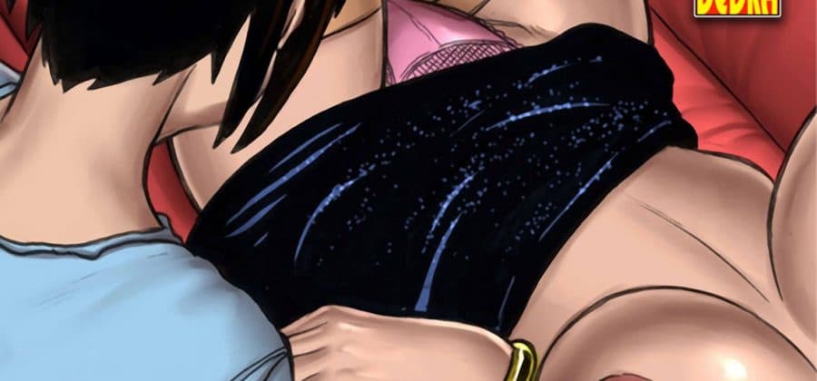 Порно комикс «Сладкие сны мамы».