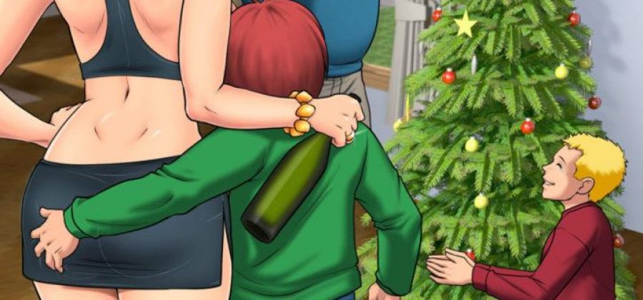 Порно комикс «Рождество».