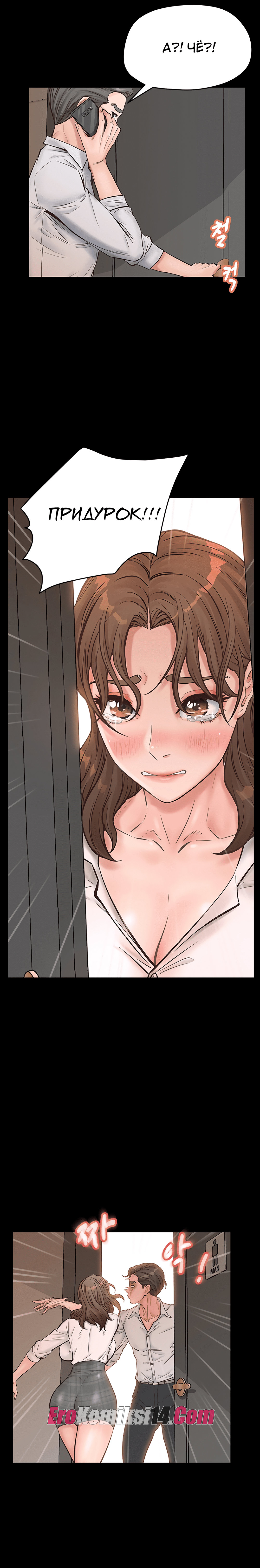 023-7 Порно комикс Тайное сожительство. Части 9-12.