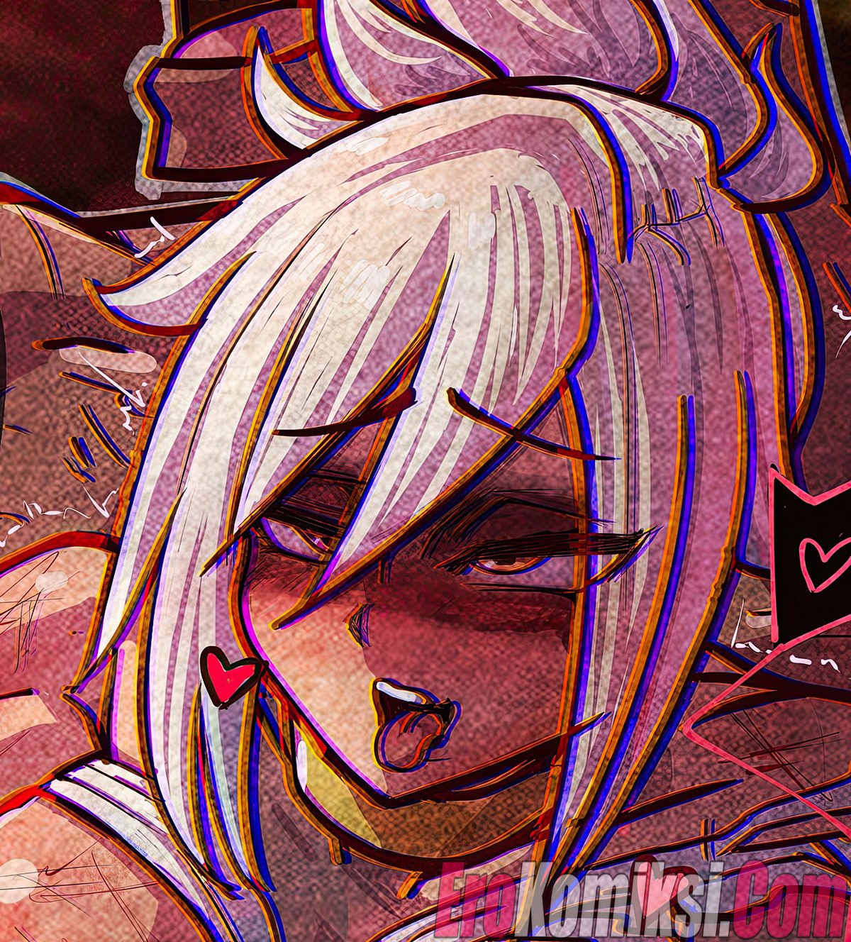 013-5 Порно комикс Лига Легенд. Пленник войны.