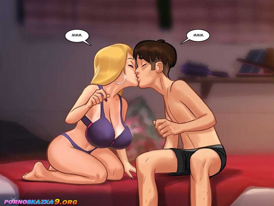 12 Порно комикс Летнее время. Дождь.