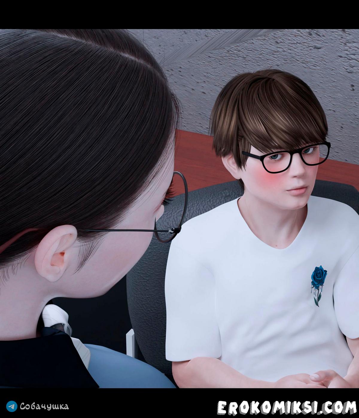 103-1 Порно комикс Marvel. Моя соседка — Вдова. Часть 2.