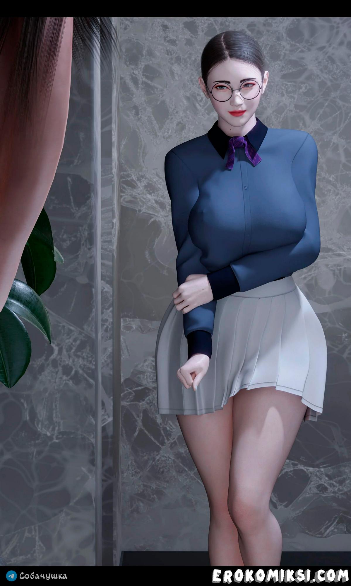 110-1 Порно комикс Marvel. Моя соседка — Вдова. Часть 2.