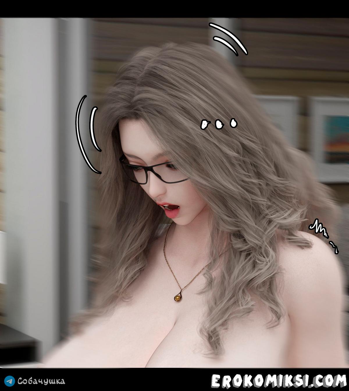 14-15 Порно комикс Marvel. Моя соседка — Вдова. Часть 2.