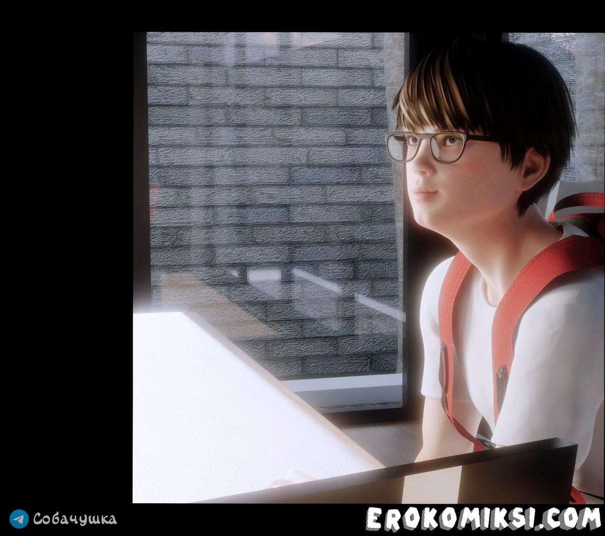 48-2 Порно комикс Marvel. Моя соседка — Вдова. Часть 2.