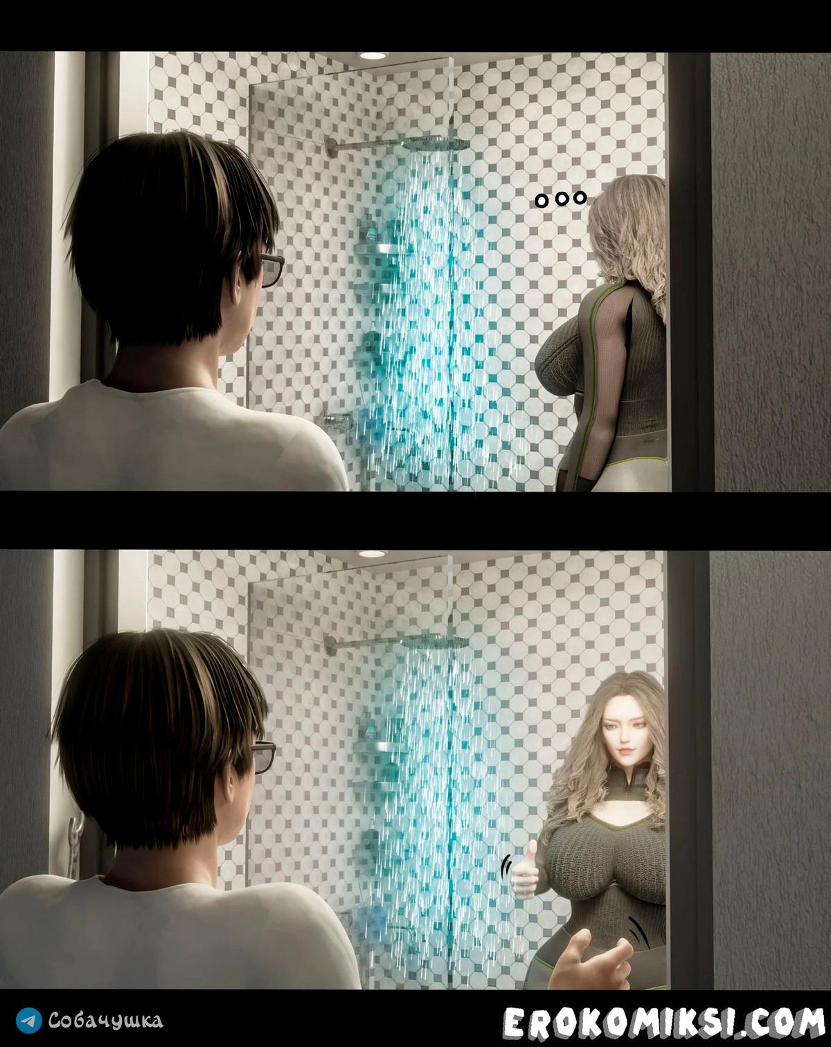 51-1 Порно комикс Marvel. Моя соседка — Вдова. Часть 2.