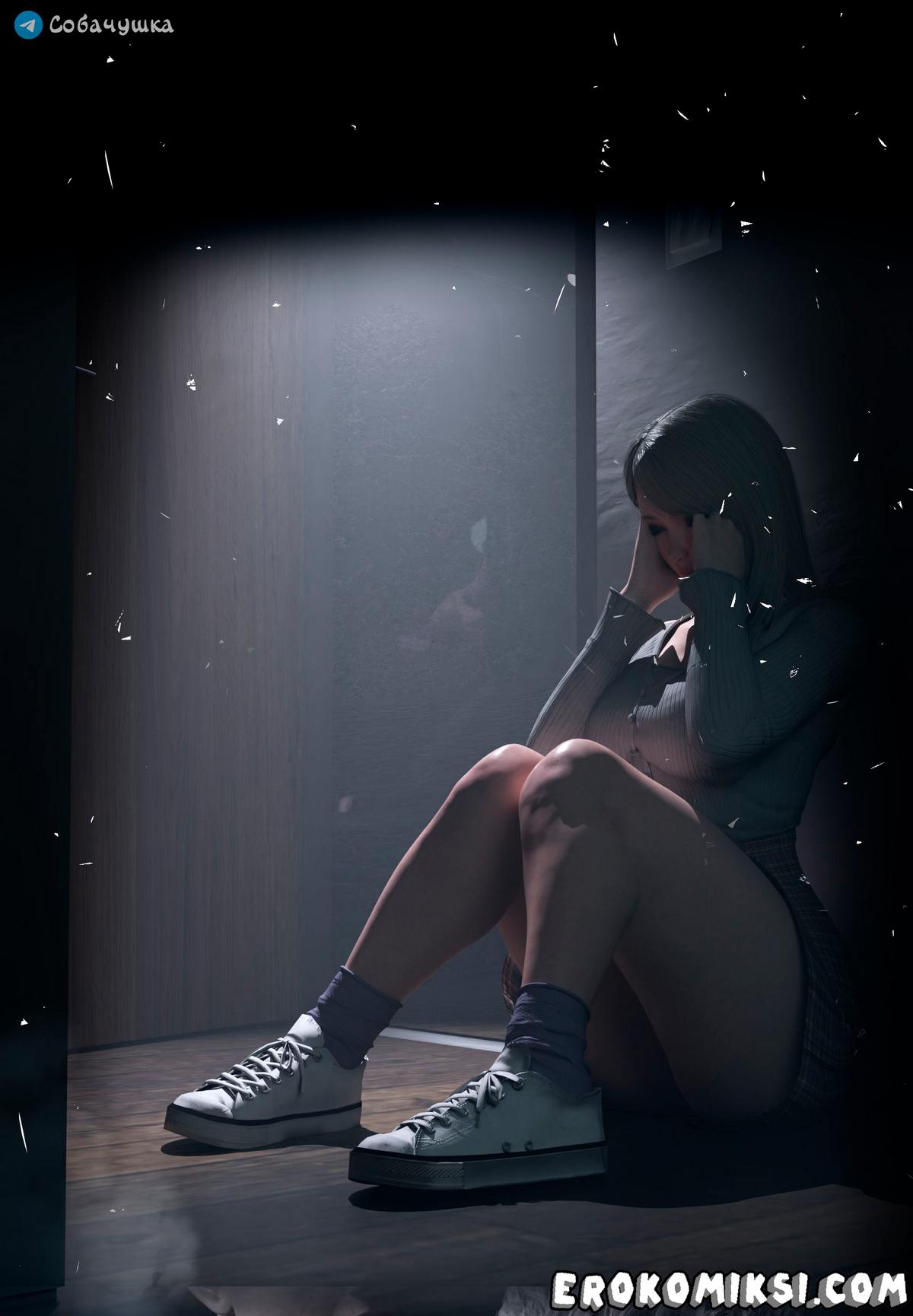 59-1 Порно комикс Marvel. Моя соседка — Вдова. Часть 2.