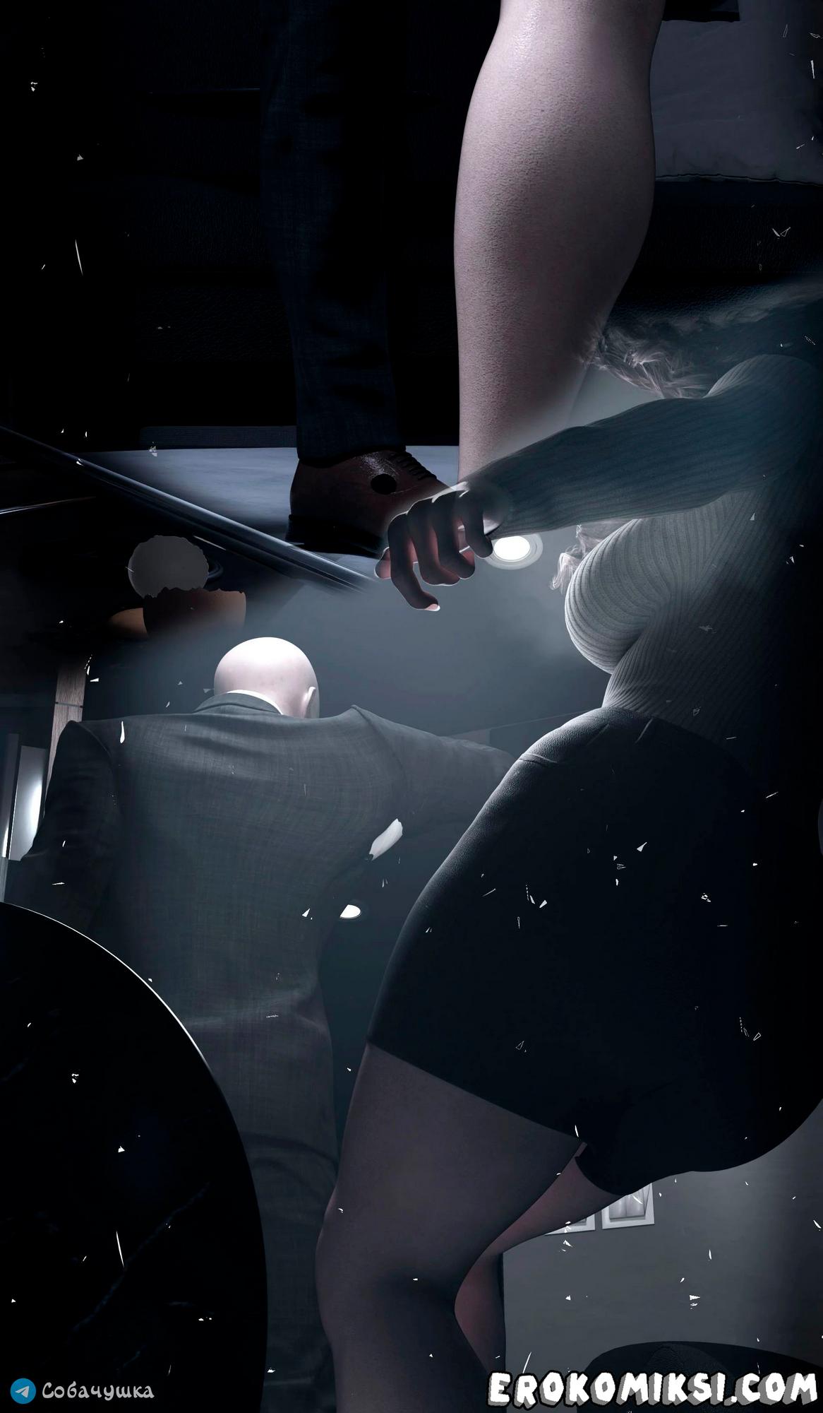 61-1 Порно комикс Marvel. Моя соседка — Вдова. Часть 2.