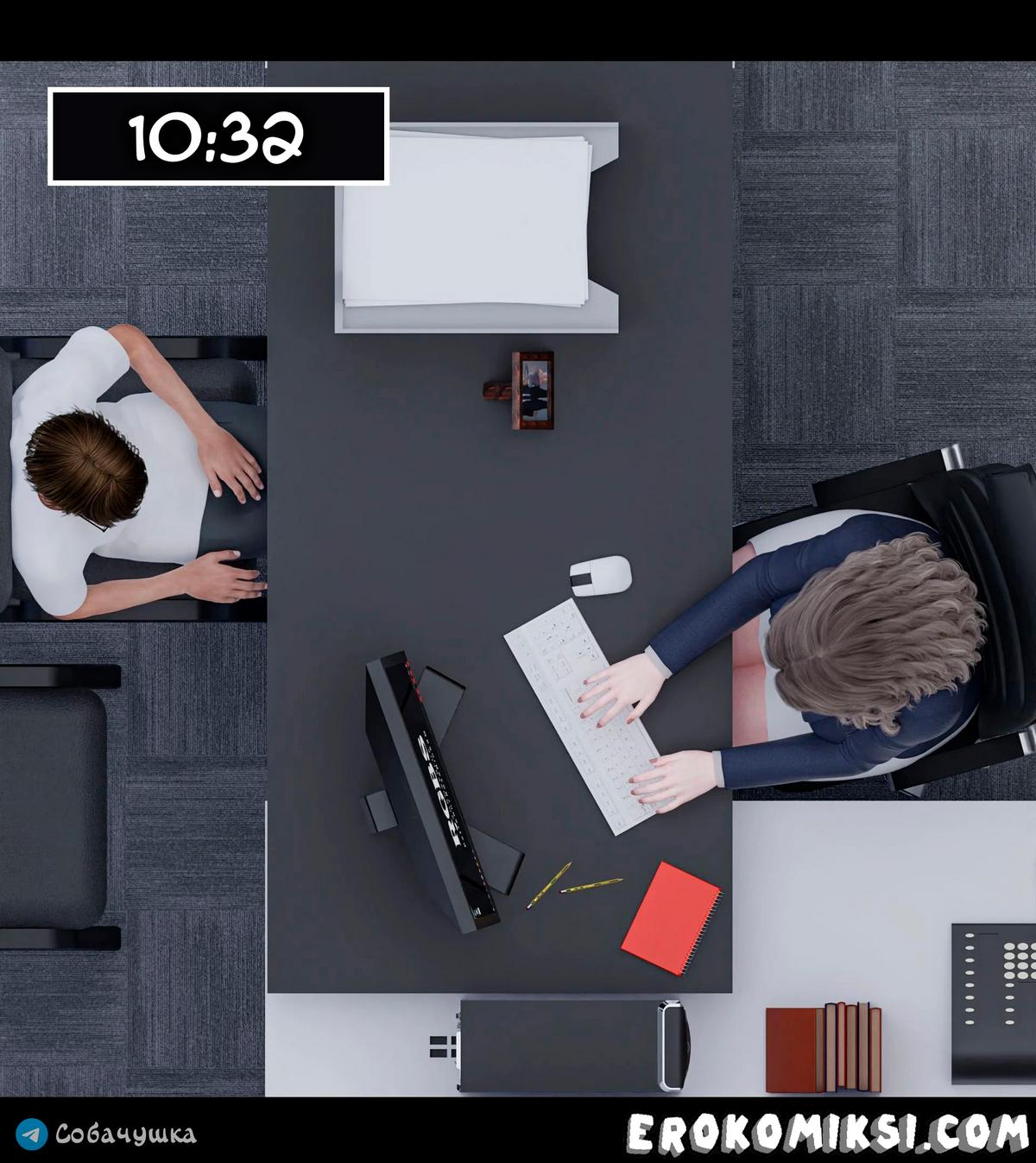 81-1 Порно комикс Marvel. Моя соседка — Вдова. Часть 2.