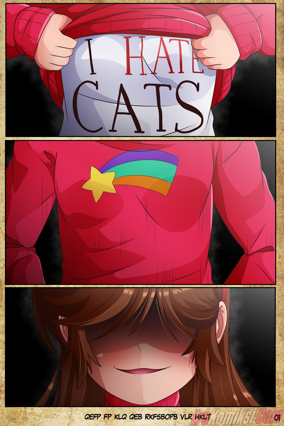 3-71 Порно комикс Гравити Фолз: Подделка. Часть 1.