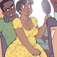 Порно комикс Not Enough Milk. На заднем сиденье.