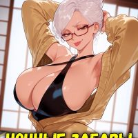 Порно комикс DanDaDan. Ночные забавы.