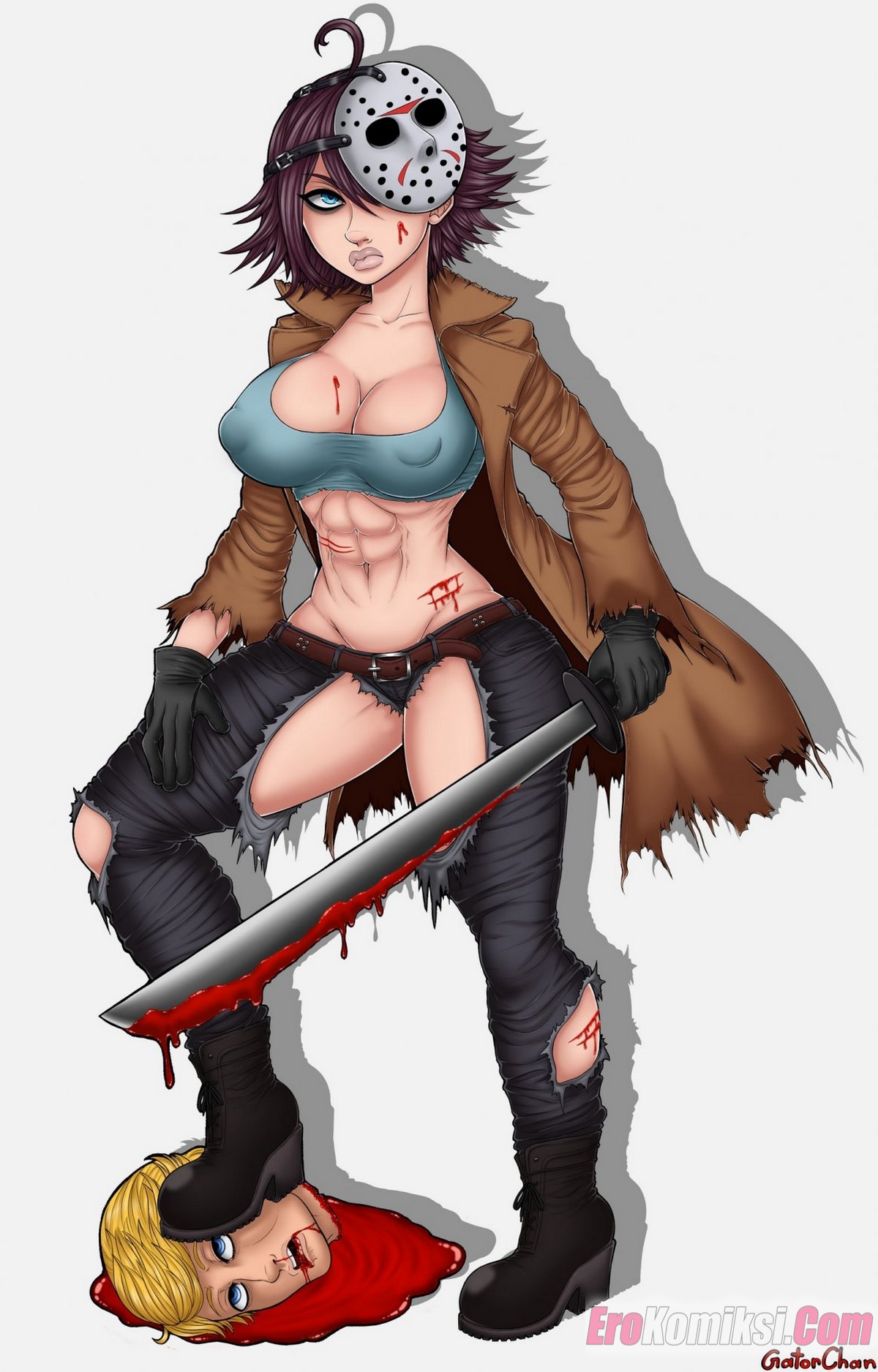 25-14 Порно комикс Жаркая пятница 13. Часть 2.