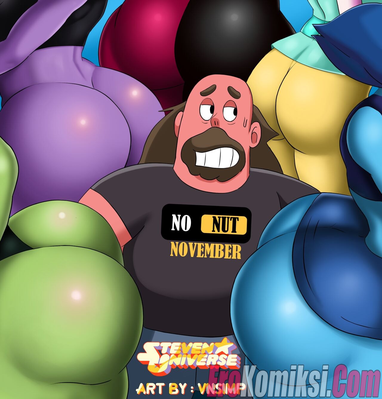 Порно комикс Челлендж Недрочабрь Грэга Юниверса.