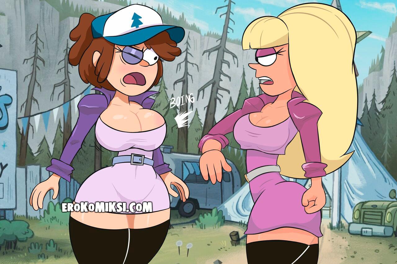 23-10 Порно комикс Гравити Фолз. Гендерный изгиб Диппер Пайнс.