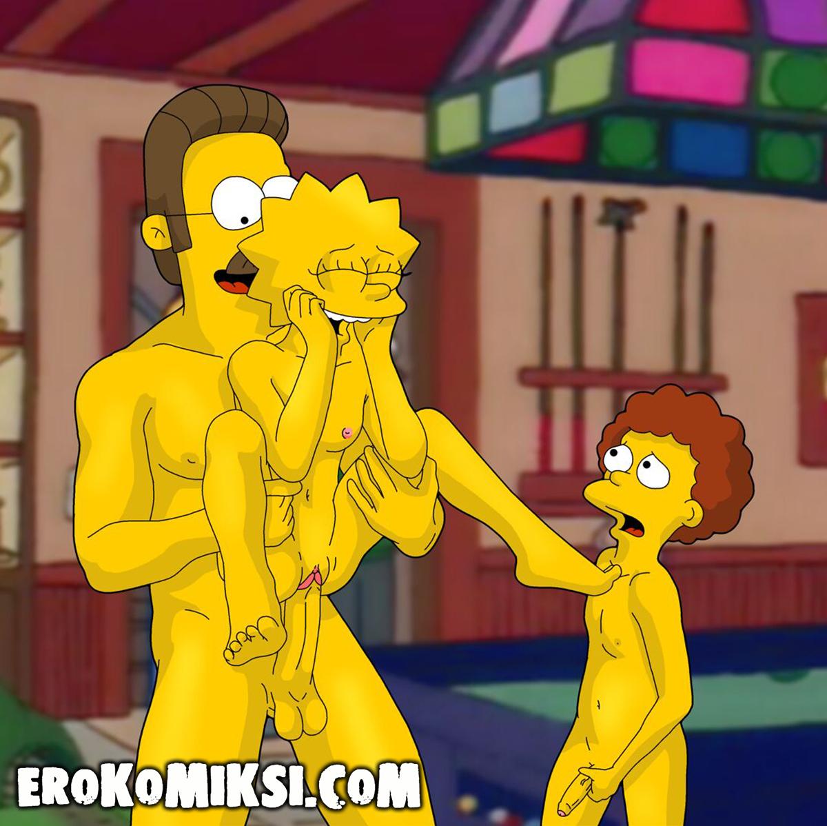 29-18 Порно комикс Симпсоны. Тайны Спрингфилда. Часть 2: Город Разврата.