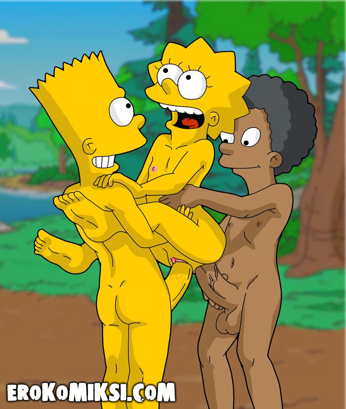 34-15 Порно комикс Симпсоны. Тайны Спрингфилда. Часть 2: Город Разврата.