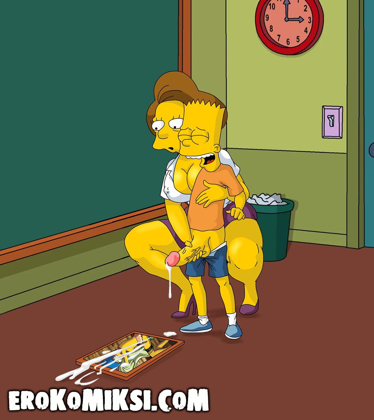 43-10 Порно комикс Симпсоны. Тайны Спрингфилда. Часть 2: Город Разврата.