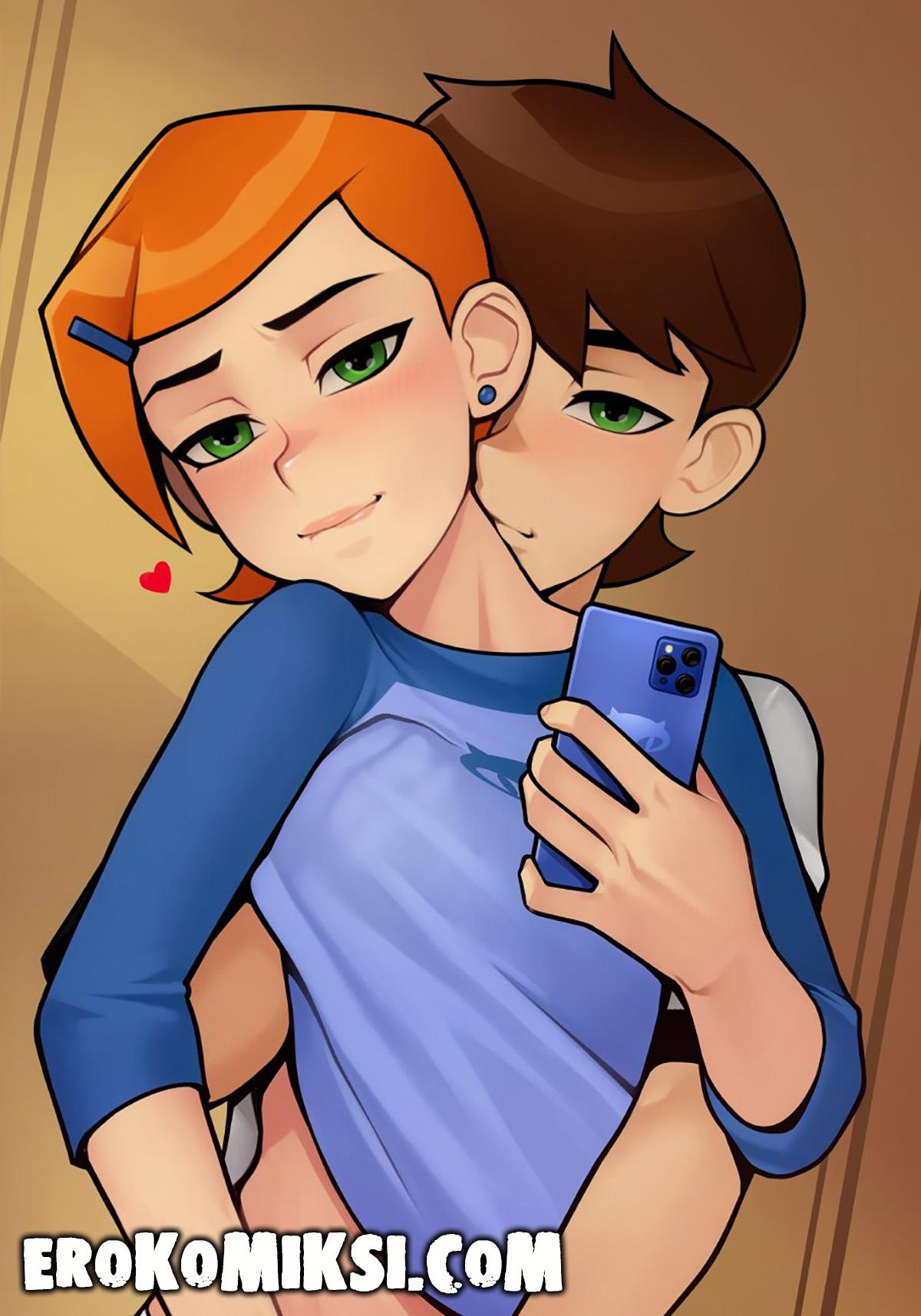 21-20 Порно комикс Бен 10. Озабоченная Гвен.