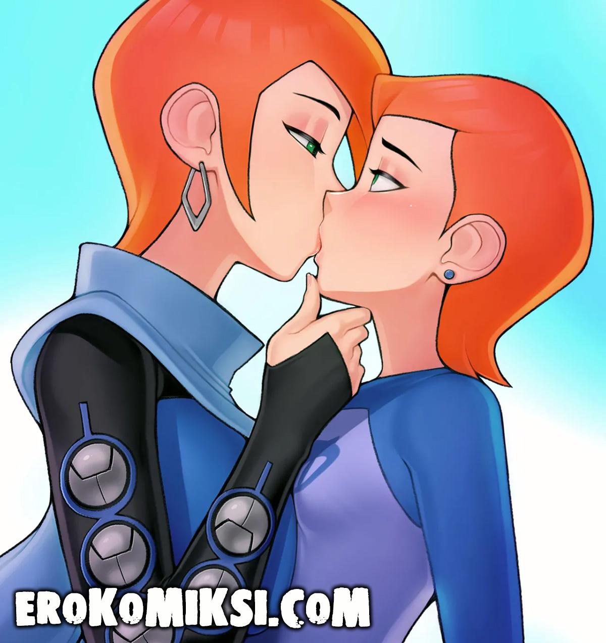 40-8 Порно комикс Бен 10. Озабоченная Гвен.