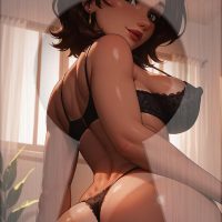 Порно комикс Время героев. Подглядывание за мисс Кэсс.