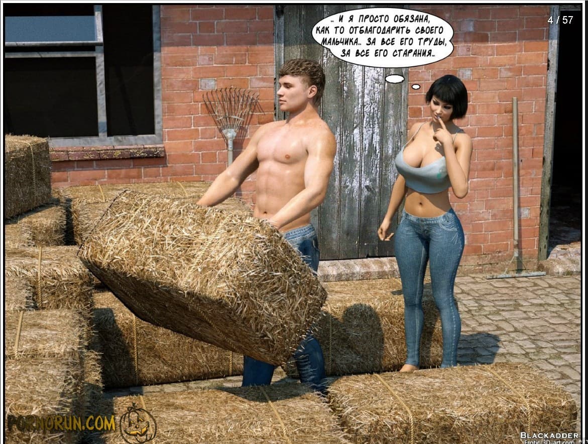 4-11 Порно комикс "Шалости на ферме".