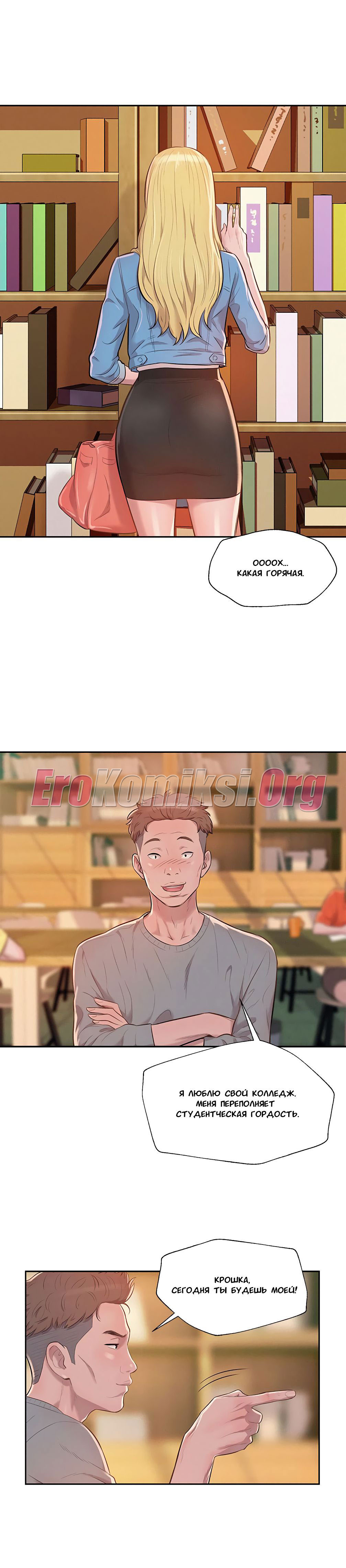 010-31 Порно комикс "Первокурсник. Часть 8".