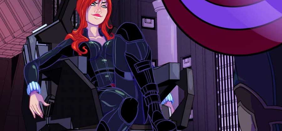 Порно комикс «Вдова. Время рассвета».