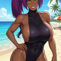 Порно комикс Блич. Йоруичи Шихоин.