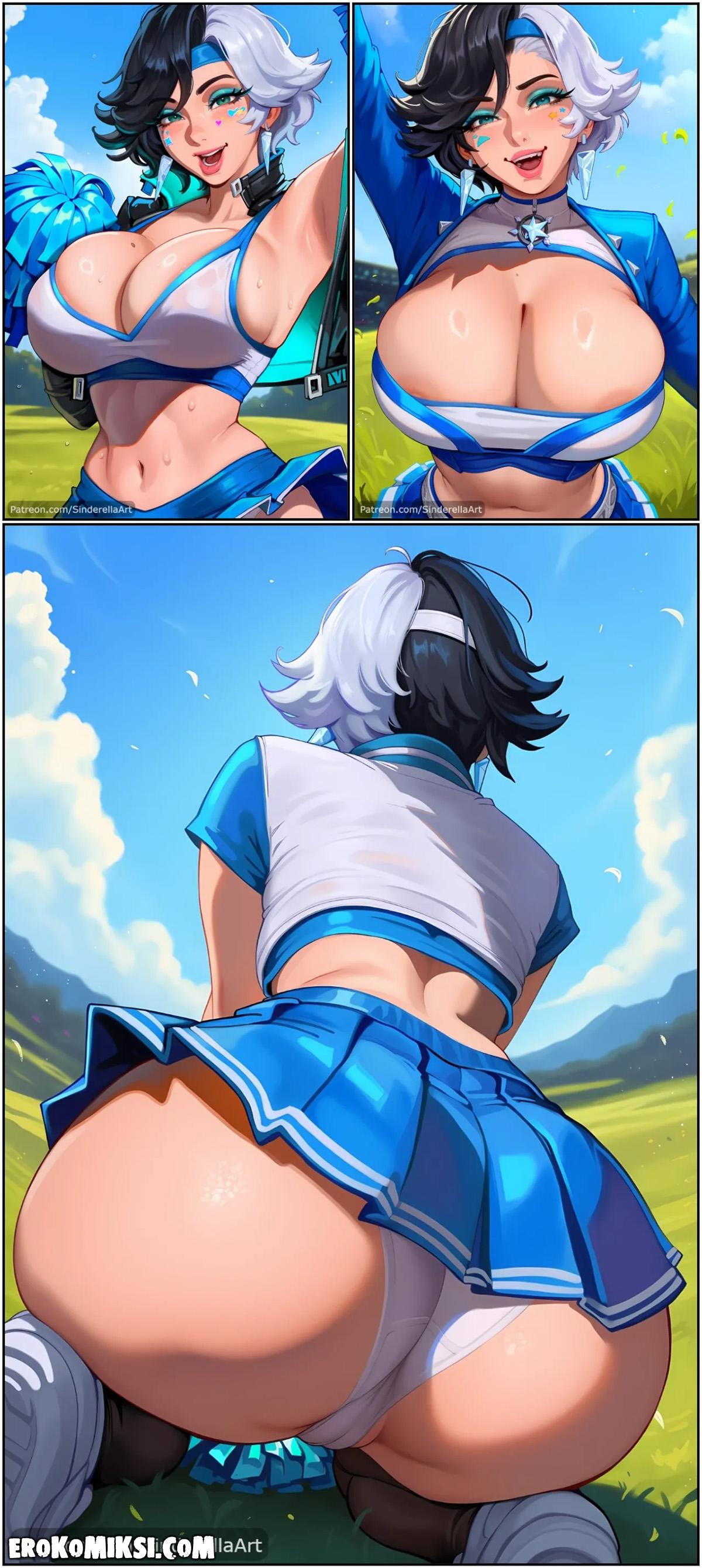 25-4 Порно комикс Луна Сноу.