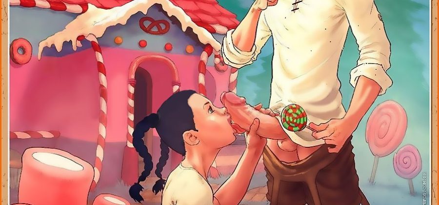 Порно комикс Сказки, которые бабушка не расскажет — Гензель и Гретель.