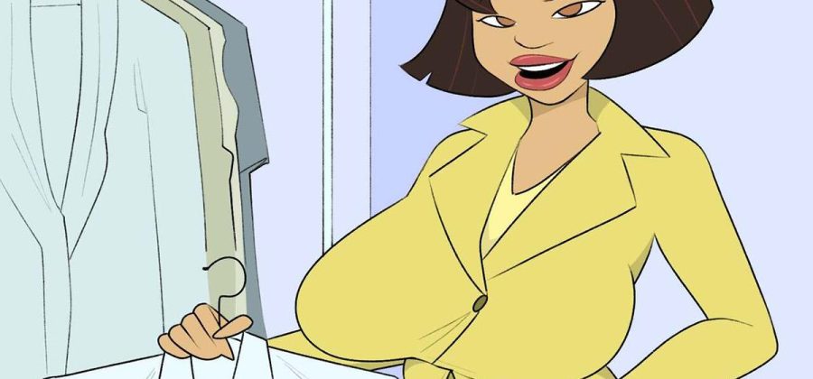 Порно комикс Семейка Праудов. Горячий шоппинг.