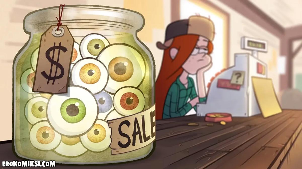 31 Порно комикс Гравити Фолз. Разоблачение Венди.