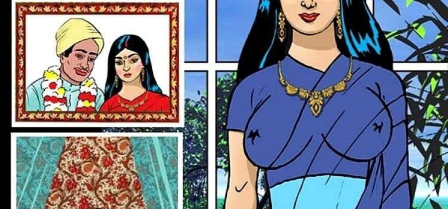 Порно комикс Савита Бхабхи. Часть первая: Торговец лифчиками.