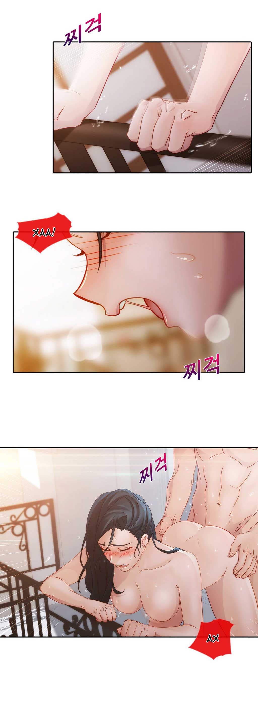 005-16 Порно комикс "Девичий сад. Части 10-12".