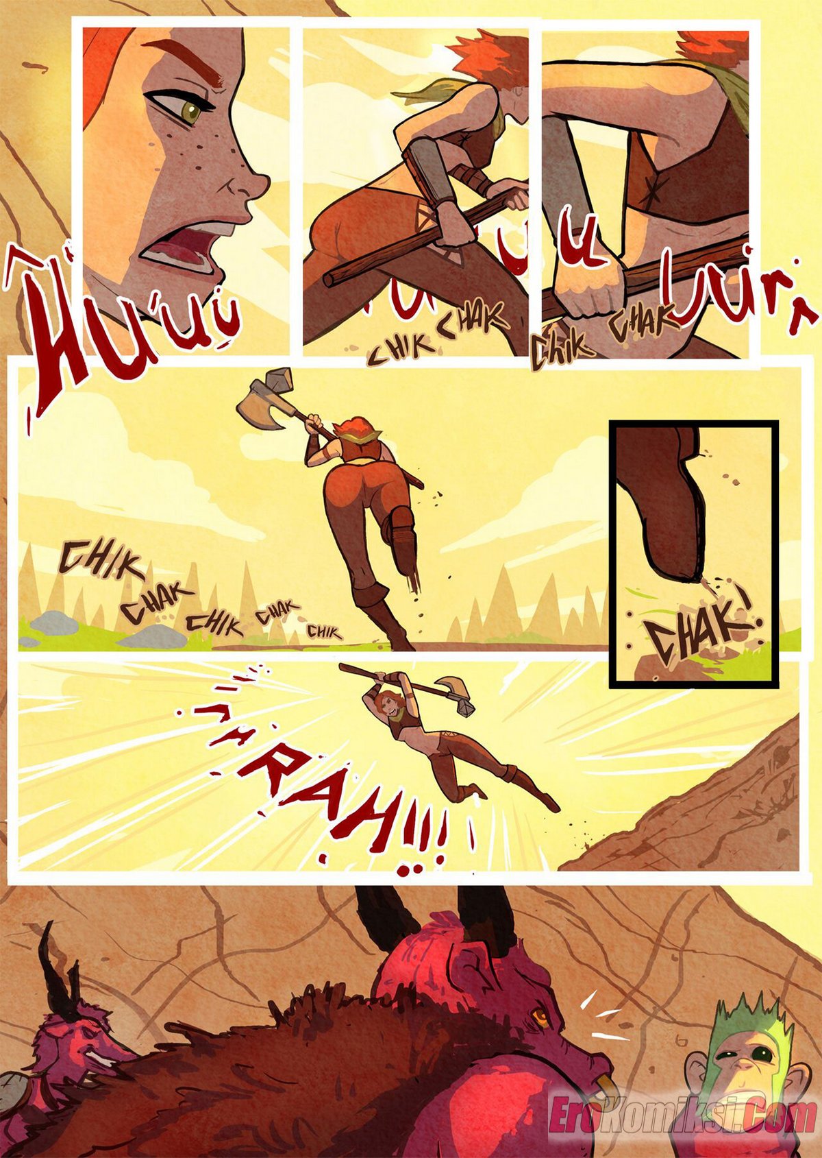 15-35 Порно комикс Сладкая жизнь. Подземелья и драконы.