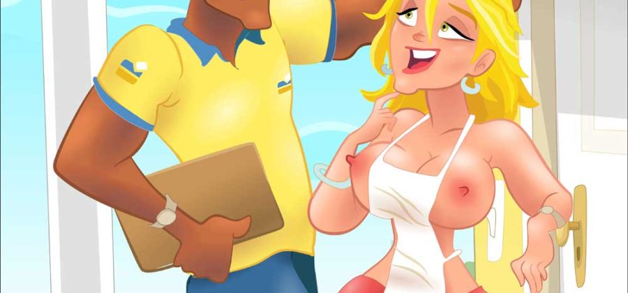 Порно комикс Падчерицы. Часть 4. Почтительный почтальон.